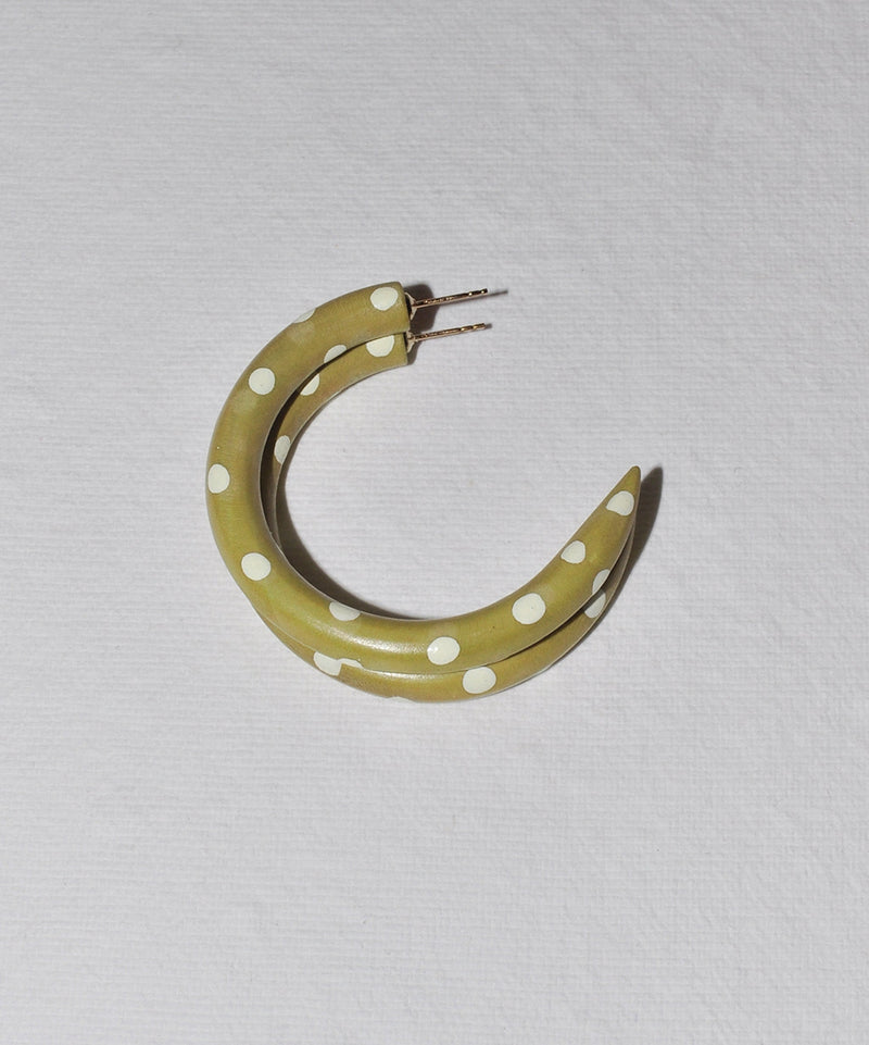 Golden Apple Small Hoop